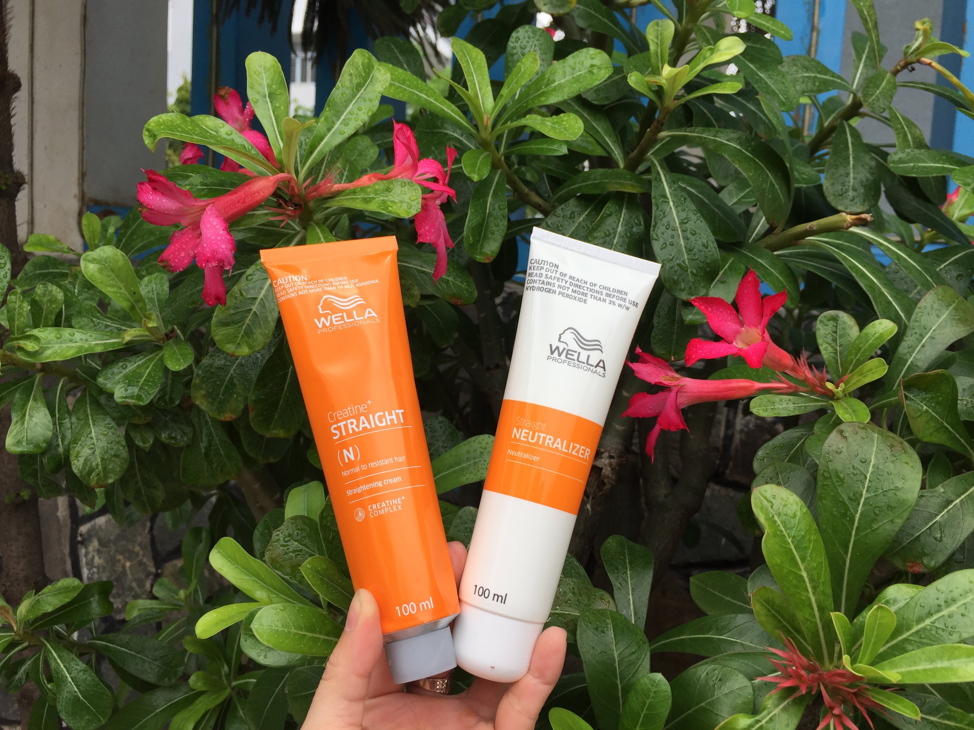 1 Cặp Duỗi Thẳng Tóc Wella Thái Lan 100 Ml Dành Cho Tóc Khỏe