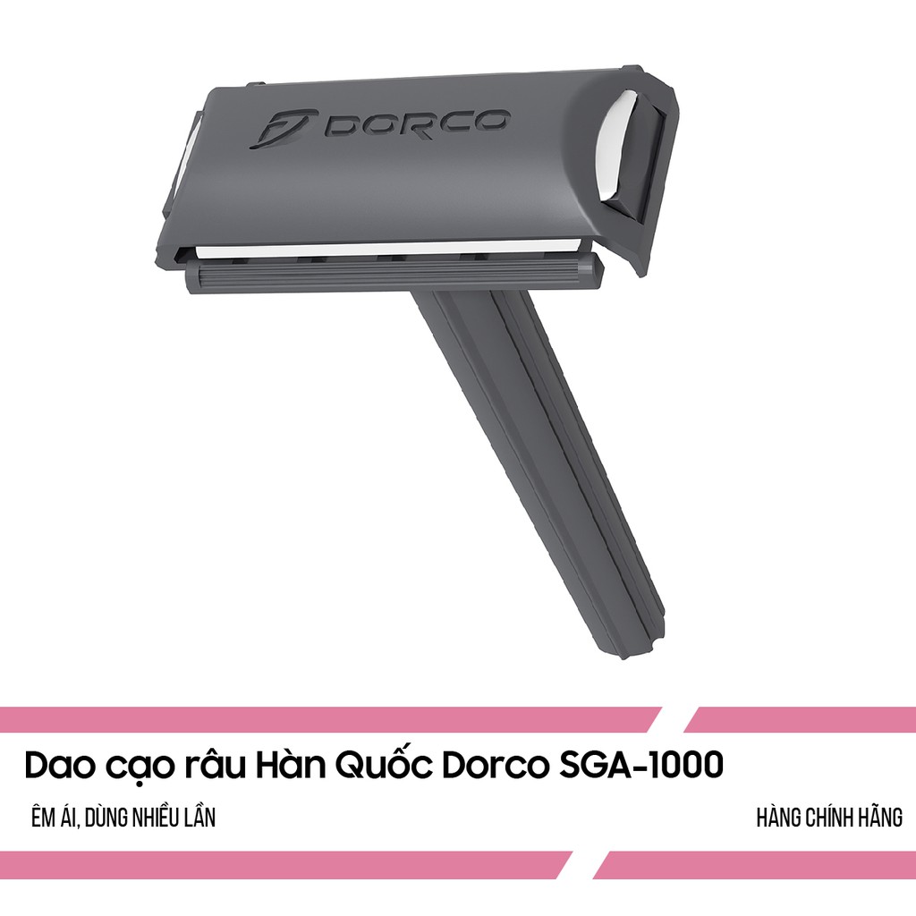 [Chính Hãng] Dao Cạo Râu Hàn Quốc - Dorco Sga 1000 Cạo Êm Ái Dùng Nhiều Lần