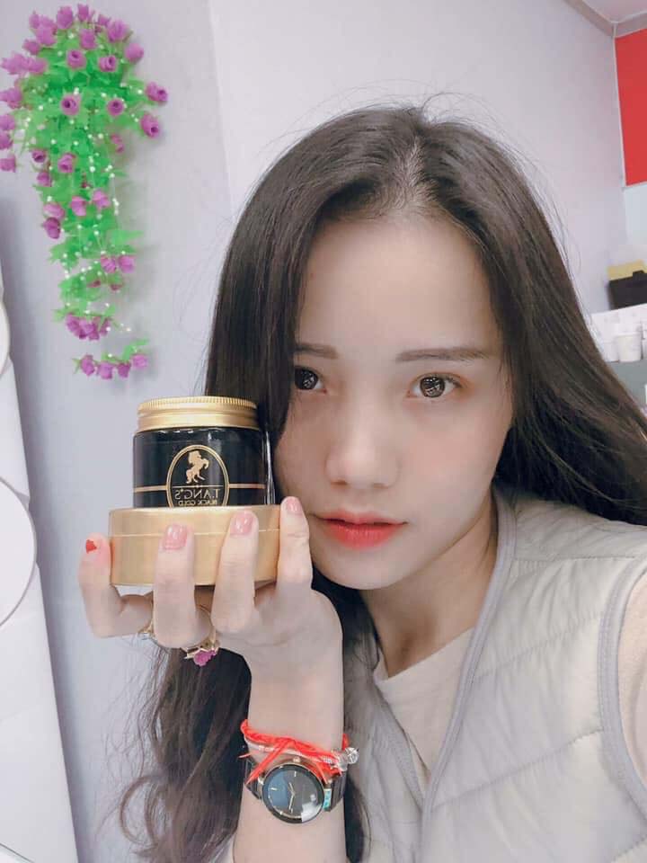 Kem Ngựa T.ang+S Black Gold Tone - Up Mayu Cream 100G - Hàn Quốc ?Freeship? Kem Ngựa T.ang+S Black