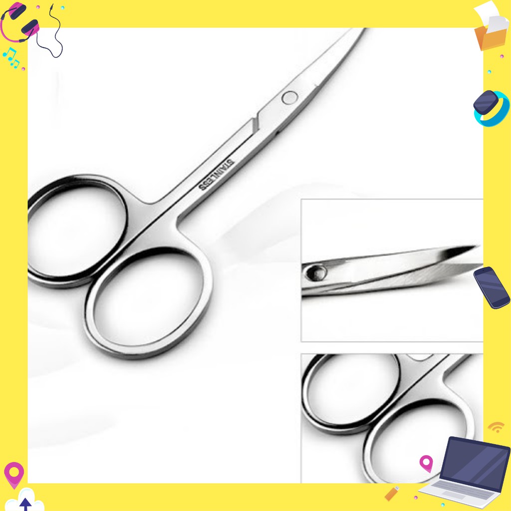 Kéo mini cắt tỉa lông mày lông mũi tóc (NRS)