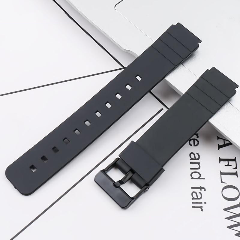 [FREESHIP] Dây đồng hồ cao su Casio MQ-24 58 MQ-71 MW-59 size 16mm 2 MẪU