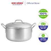 [CHÍNH HÃNG] Nồi Nhôm xi kiểu Nhật Kim Hằng size 16cm - 30cm