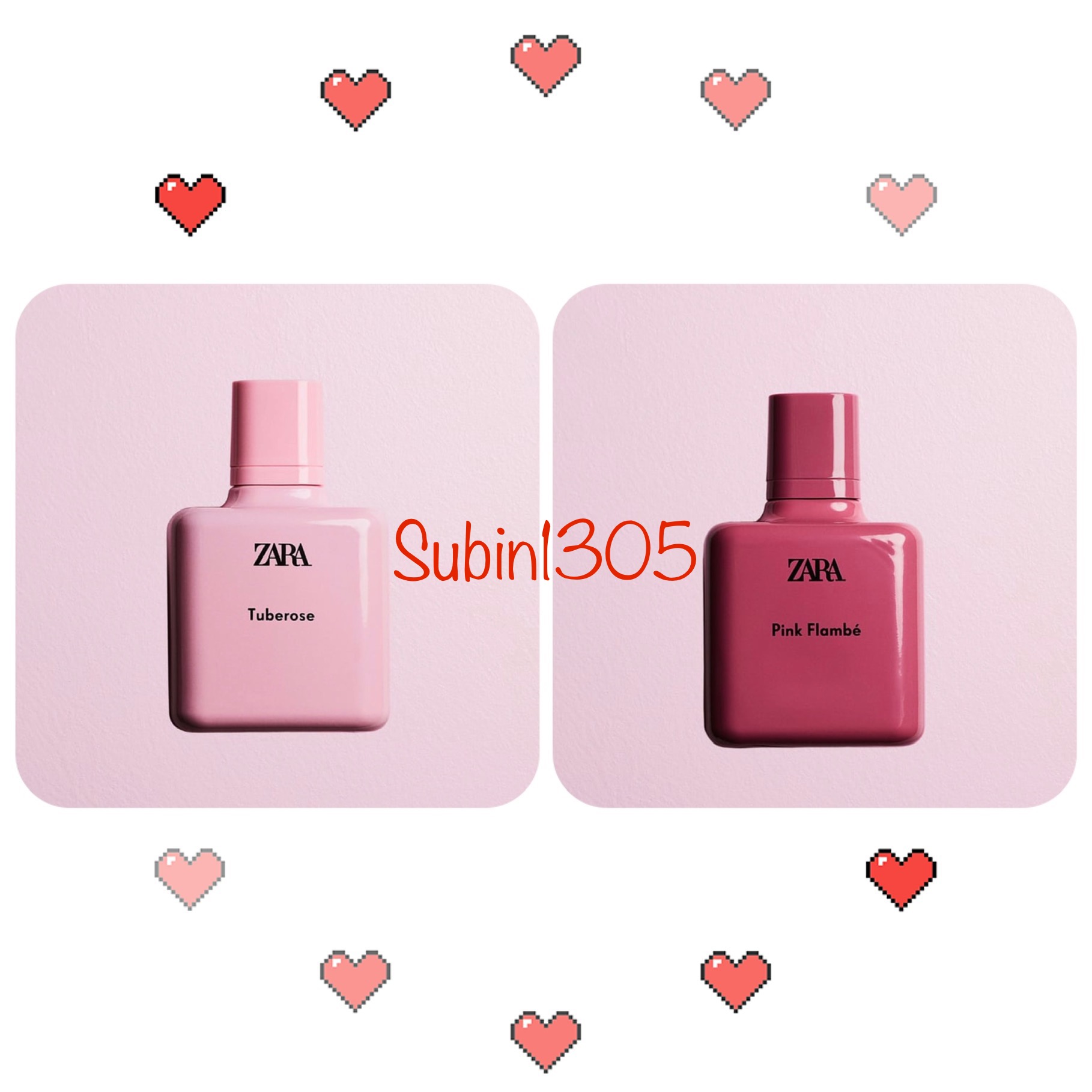 NƯỚC HOA ZARA AUTHENTIC SET TUBEROSE – PINK 100ML