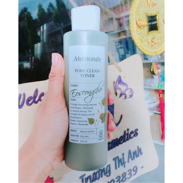 Toner Mamonde diếp cá dành cho da dầu mụn se khít lỗ chân lông cam kết hàng đúng mô tả chất lượng đảm bảo an toàn đến sức khỏe người sử dụng