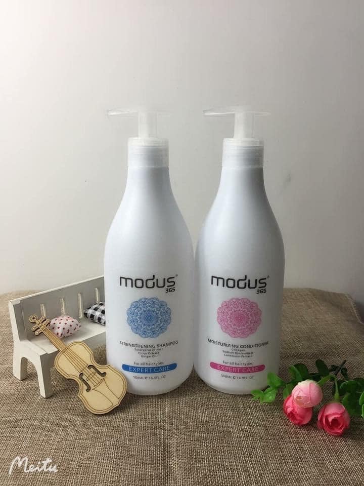 [ Modus Chính Hãng ] Tặng Tinh Dầu - Bộ Dầu Gội Xả Modus Chotóc Gàu 500Ml X 2