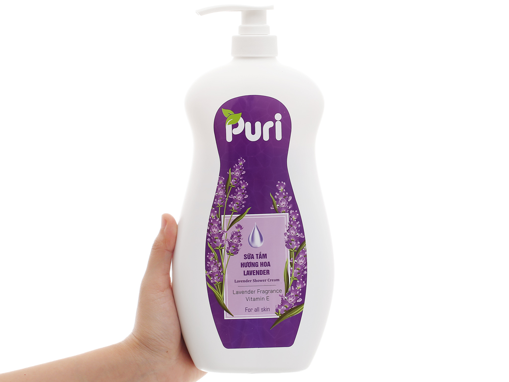 Sữa Tắm Puri Hương Hoa Lavender 1Kg