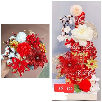 Set Phụ Kiện Trang Trí Tháp Ỏan  Tháp Bánh Nước Ngày Tết