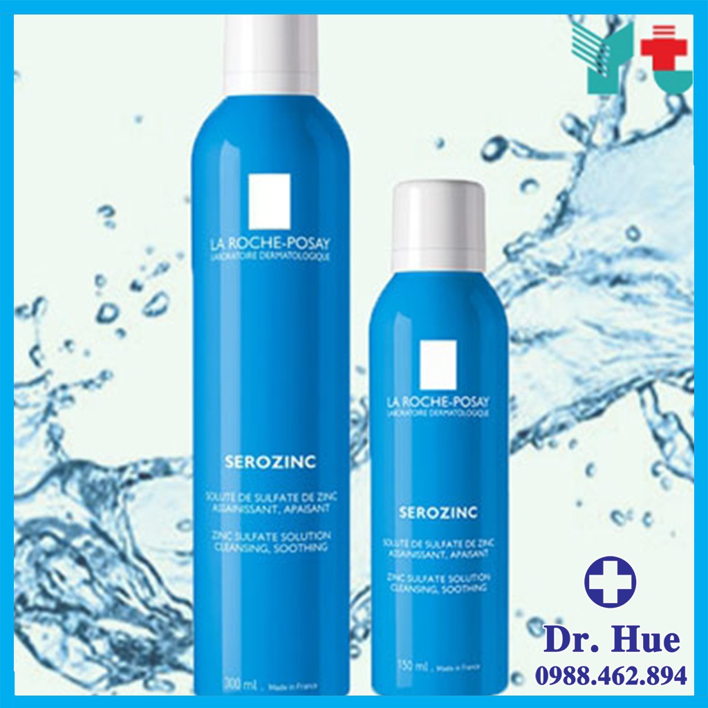 Xịt Khoáng Laroche Posay SerozinC Cho Da Dầu Mụn - 150ml