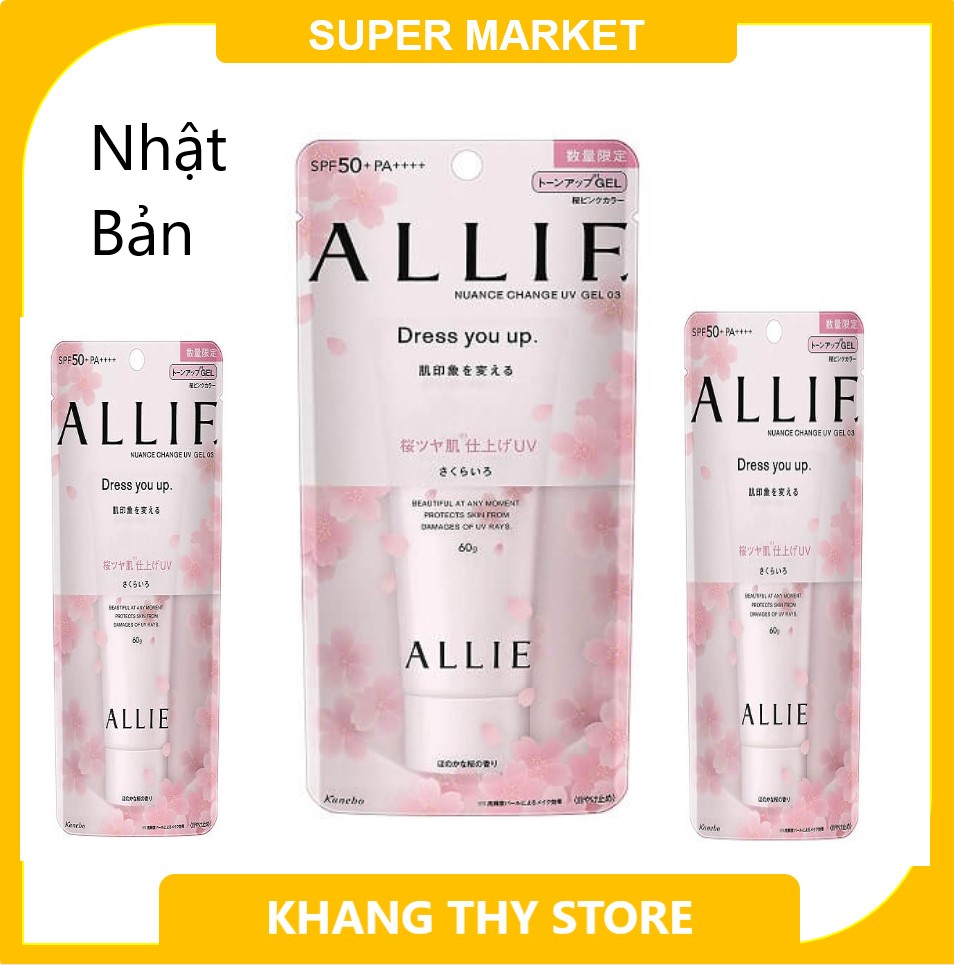 Kem Chống Nắng Allie Kanebo Dress You Up 60G Đến Từ Nhật Bản