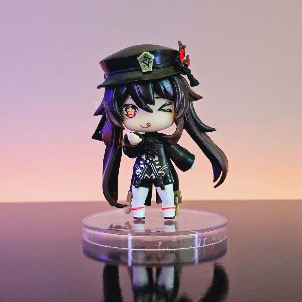 (HCM) Mô hình 6 Figure Genshin Impact Chibi Raiden Shogun Yae Miko Ayaka Hutao Klee anime waifu