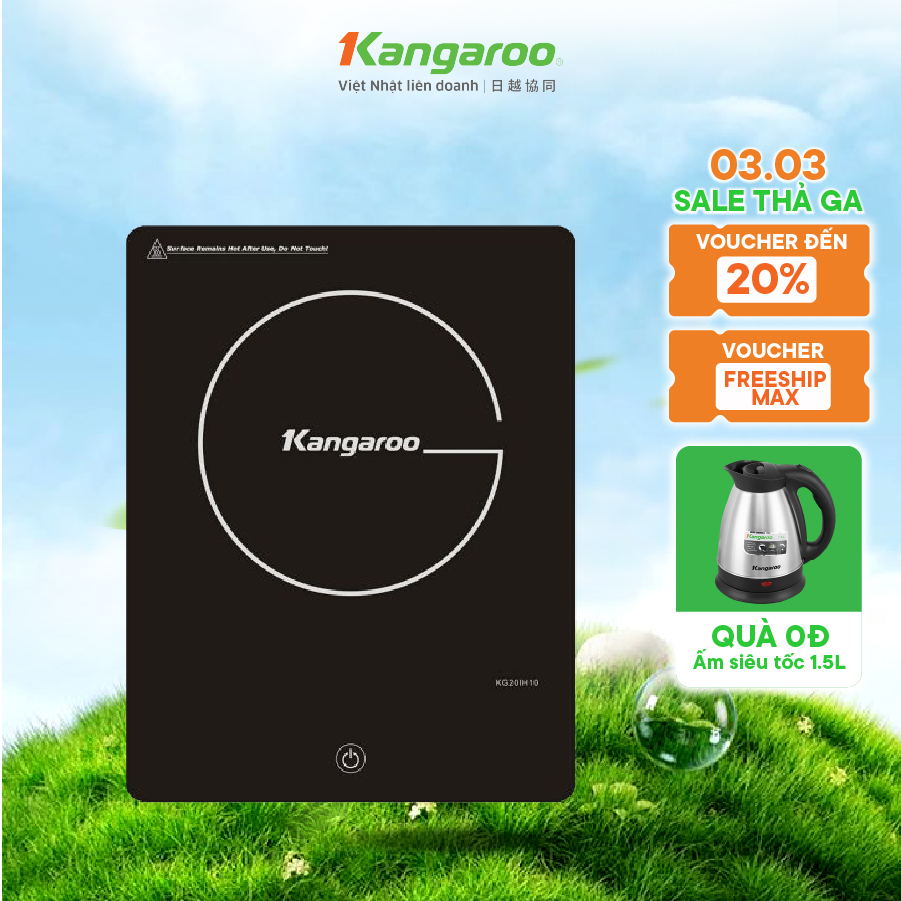 Bếp điện từ đơn Kangaroo KG20IH10 - Hàng chính hãng