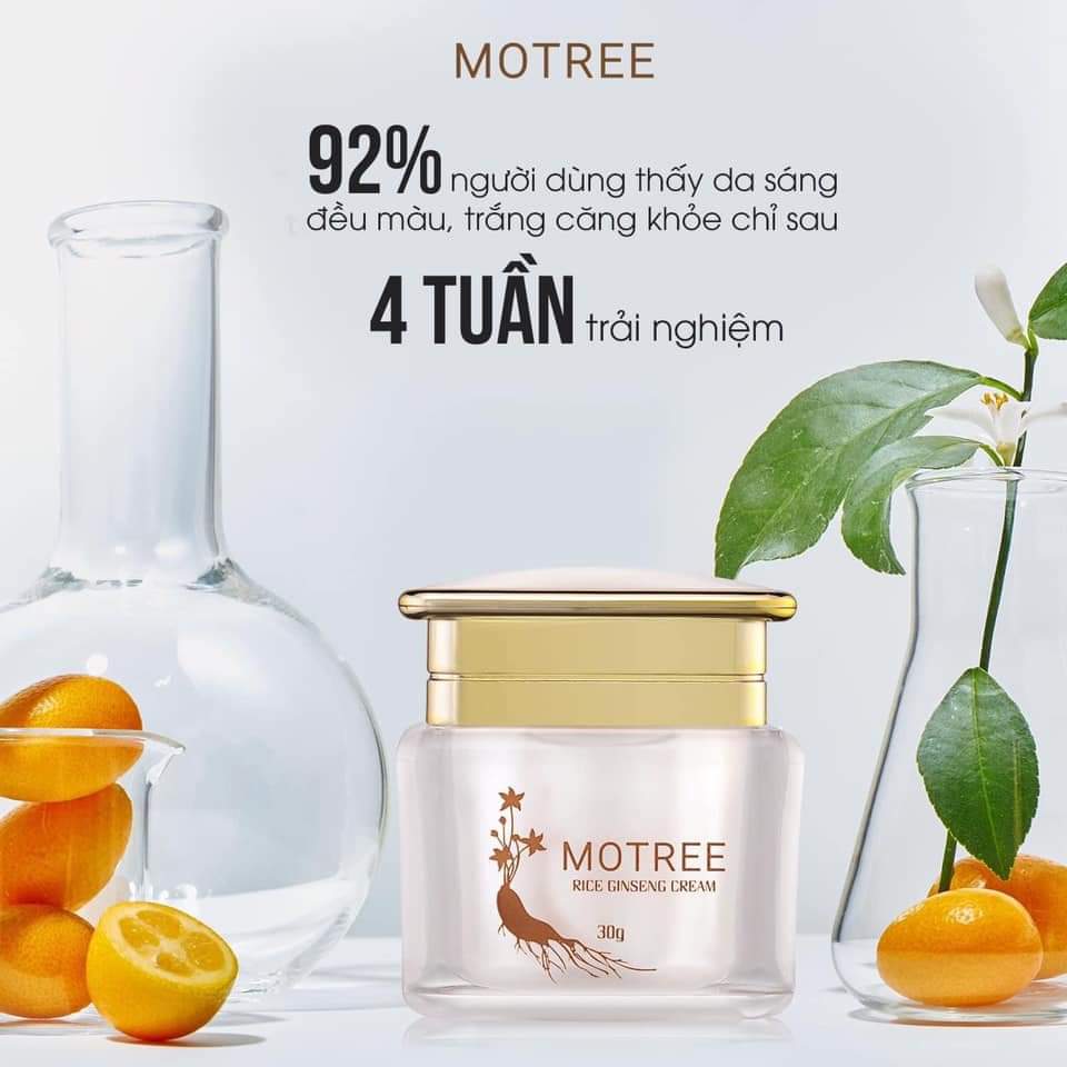 Kem Cấy Trắng Men Gạo Sâm Núi Motree 30Gr