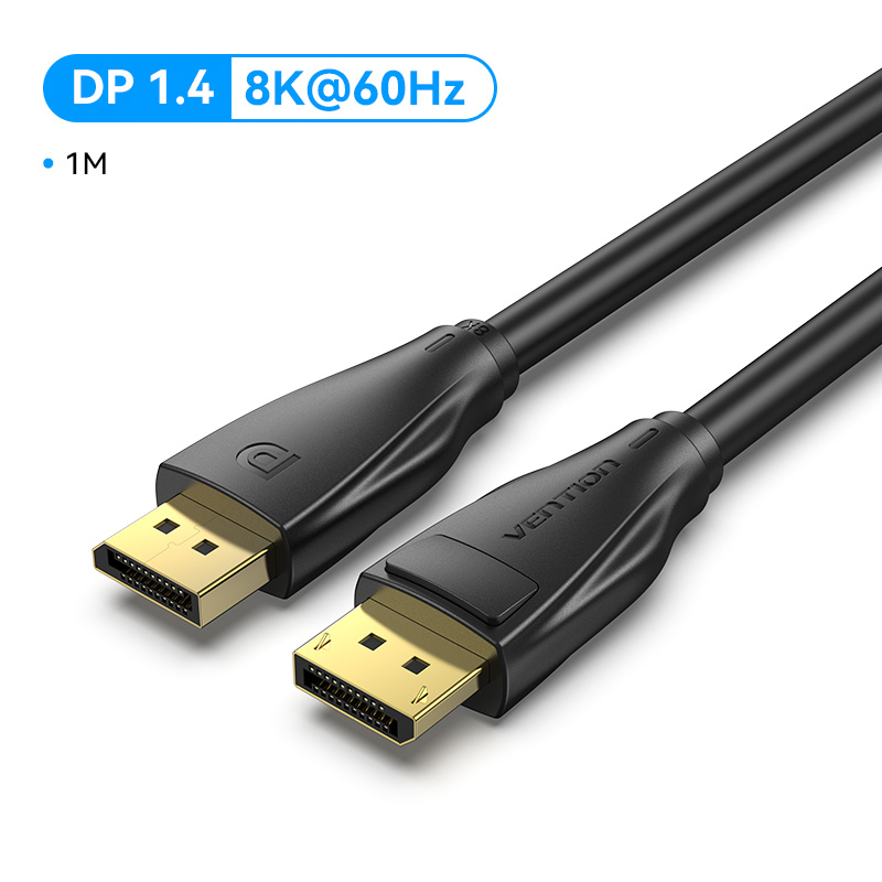 Vention Cáp Displayport 1.4 8K 60Hz 4K 144Hz 2K 165Hz DP Đực Sang DP Đực 32.4Gbps High Speed Cord Ch