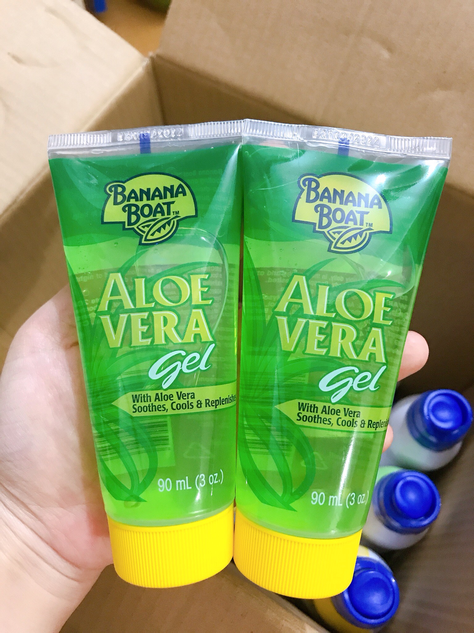 Gel Dưỡng Da Lô Hội Banana Boat Alove Vera 90Ml ( Bảo Vệ Da Sau Khi Nắng Date 09/2022)