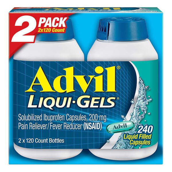 Advil Liqui-gels giảm đau mạnh mẽ