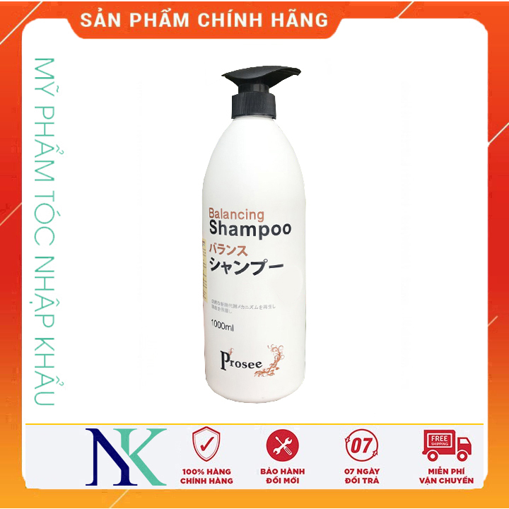 [Hcm]Dầu Xã Prosee Dành Cho Tóc Dầu Nhanh Bết & Gãy Rụng Balancing 1000Ml