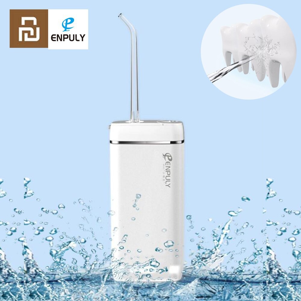 Máy Tăm Nước Mini Xiaomi Enpuly M6 130 Ml Pin 1100 Mah Lực Phun 140Psi - Tăm Nước Xiaomi Enpuly M6 Bỏ Túi Du Lịch