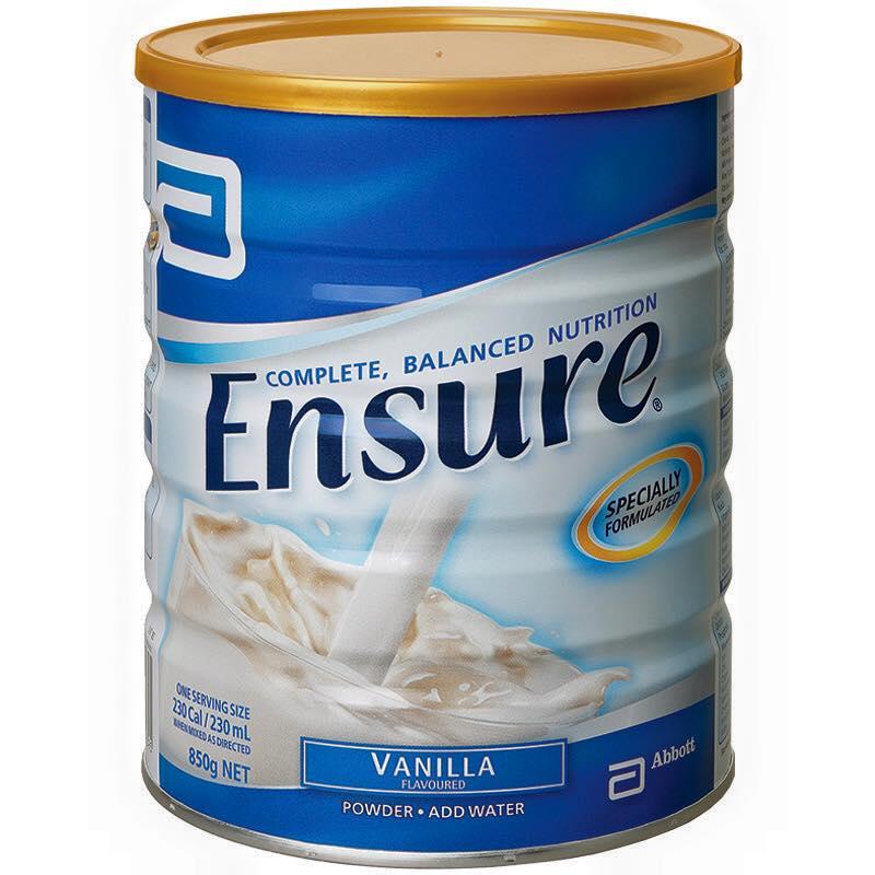 [ENSURE ÚC 850g] Sữa Bột Abbot Ensure Original 850g - Hàng Nội Địa Úc