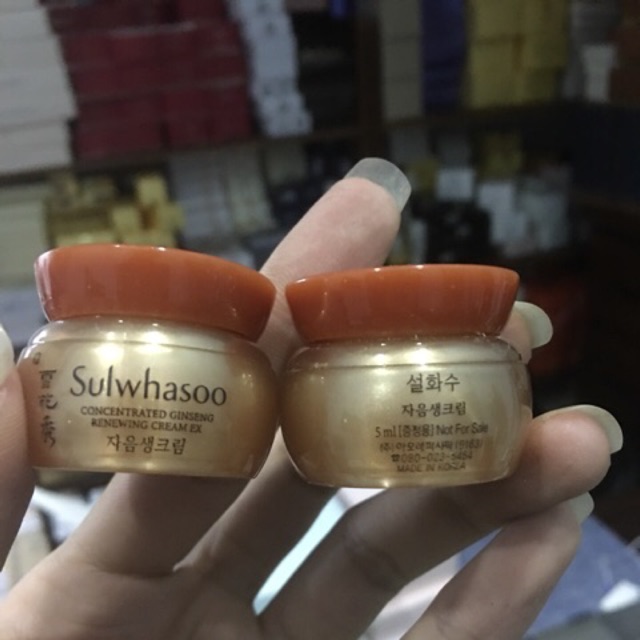 [Hcm]Kem Sâm Mini Sulwhasoo 5Ml Chất Lượng Sản Phẩm Đảm Bảo An Toàn Đến Sức Khỏe Người Dùng Và Cam Kết Hàng Đúng Mô Tả