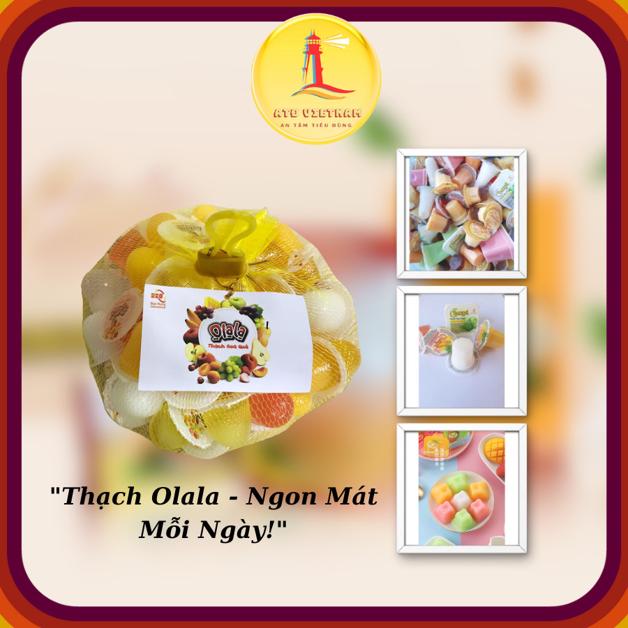 Thạch hoa quả túi 1 kg - Omeli