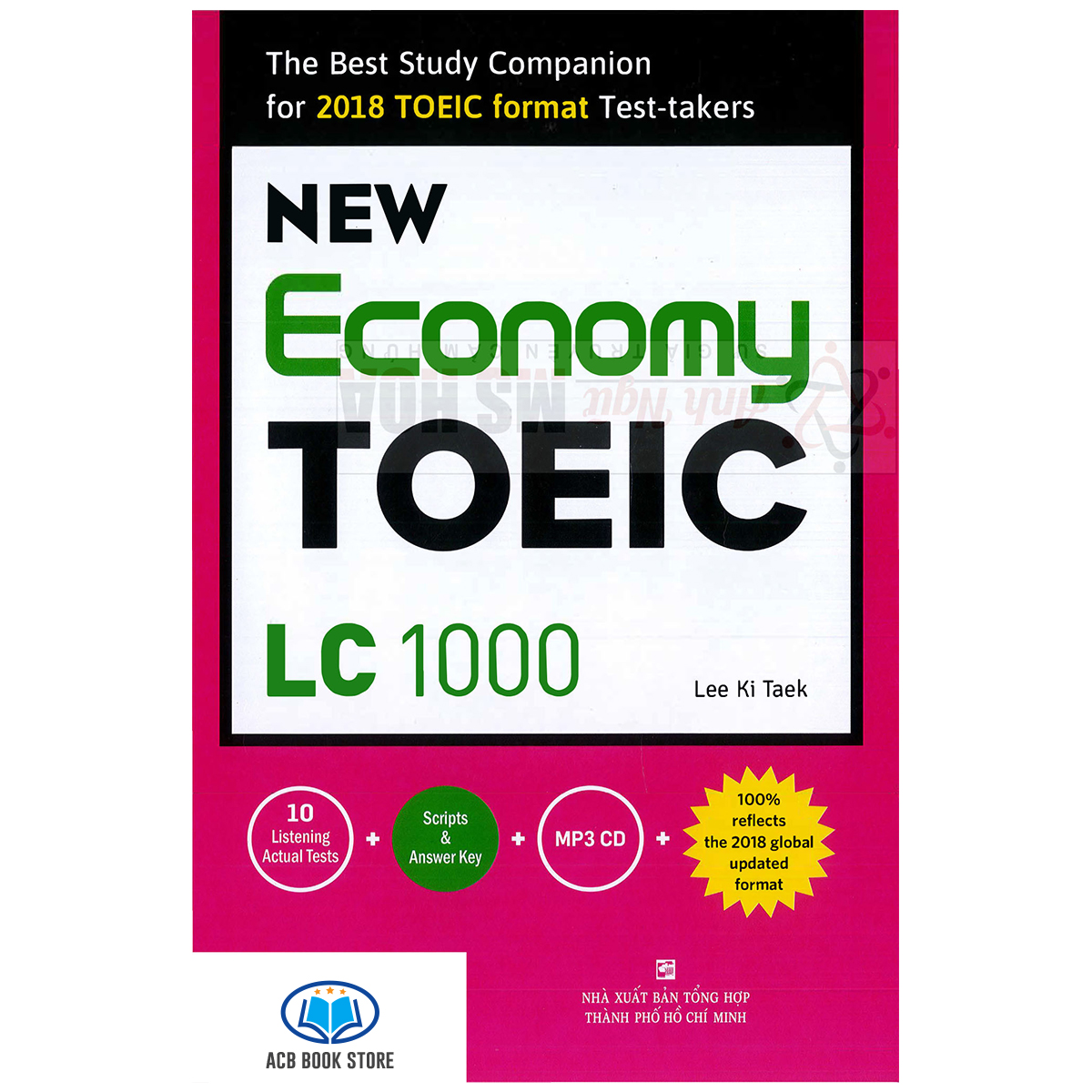 Sách NEW ECONOMY TOEIC 1000 LC (Sách đen trắng) - ACB Bookstore