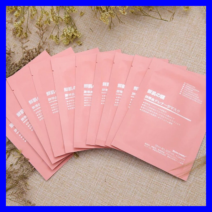 SET 5 Mặt Nạ Nhau Thai Cừu Tế Bào Gốc Dưỡng Ẩm Trắng Da Chăm sóc da Tái Tạo Da Cho làn da Sáng Mịn Trẻ Trung Mỹ phẩm Nội Địa Trung