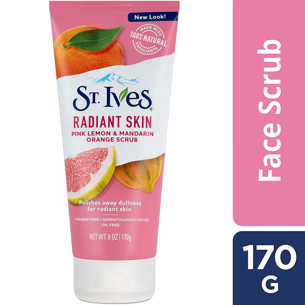 Sữa Rửa Mặt Tẩy Tế Bào Chết ST.IVES Cam Chanh (170g)