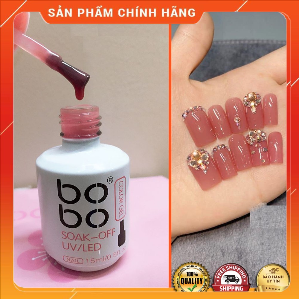 Sơn thạch hồng baby Bobo màu cưng xỉu cho các tình yêu