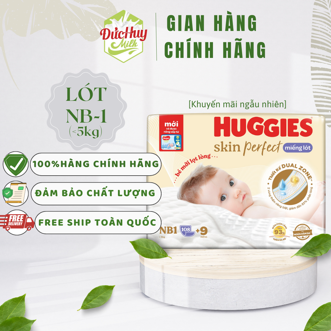 Miếng lót Huggies Skin Perfect Newborn