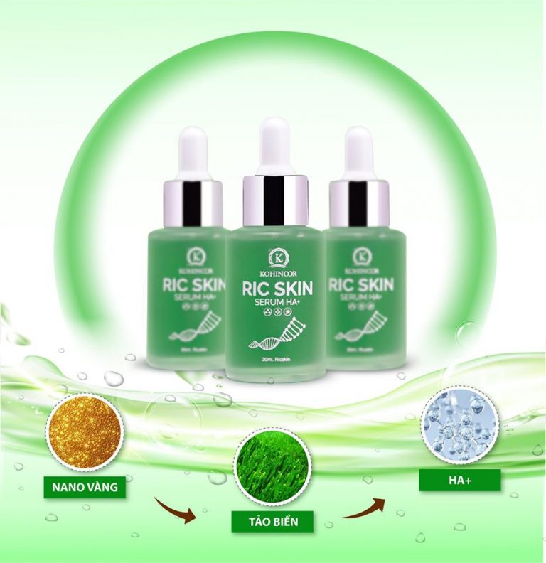 SERUM RIC SKIN LOẠI BỎ MUN NÁM DƯỠNG TRẮNG DA
