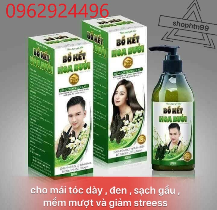 Dầu Gội Thảo Dược Bồ Kết Hoa Bưởi Freeship Không Gàu Không Rụng Tóc Không Ngứa Giúp Kích Thích Mọc Tóc Và Đen Tóc Đặc Biệt An Toàn Cho Da