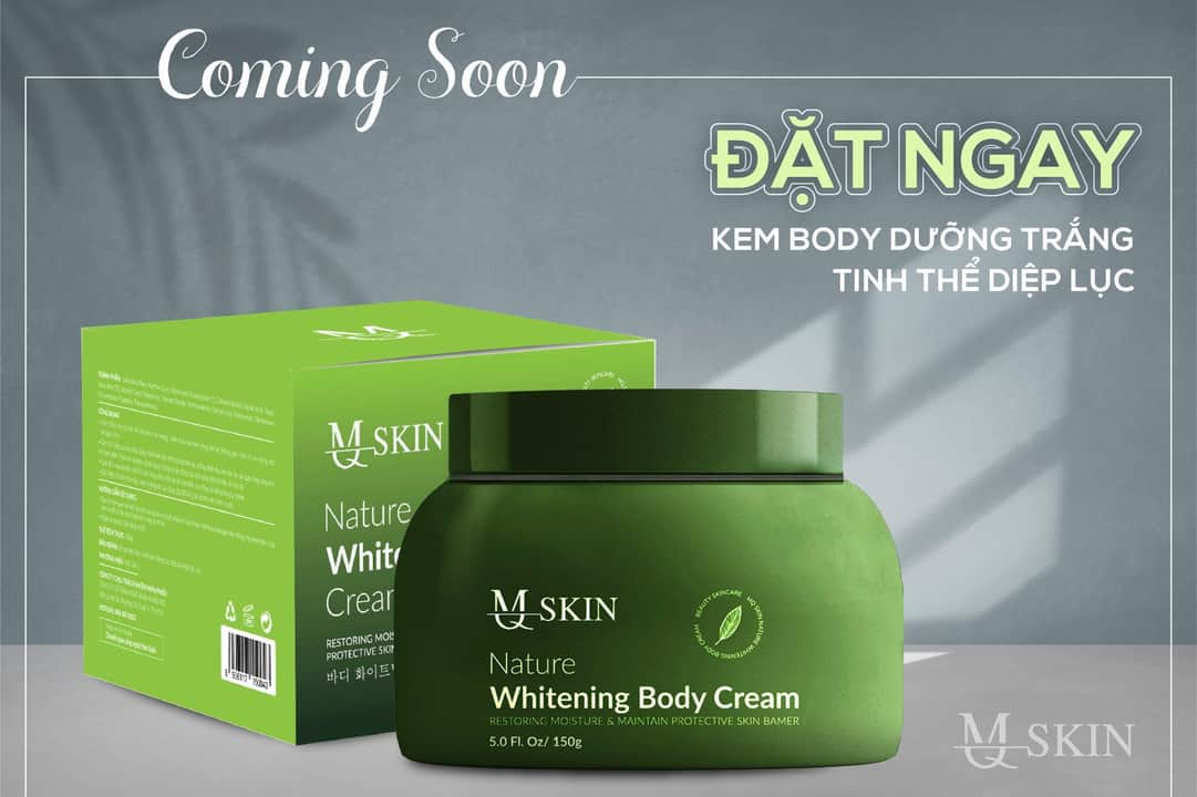 [Hcm]Kem Body Diệp Lục Mq Skin ( Hàng Có Tem Chính Hãng)