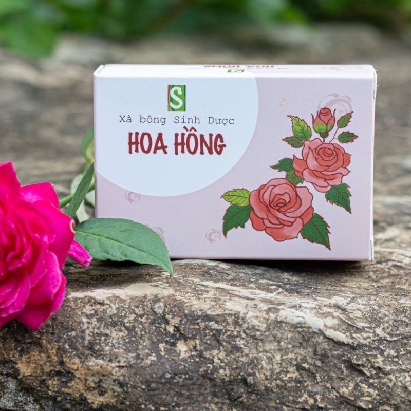 X&Agrave Ph&Ograveng Sinh Dược - X&Agrave B&Ocircng Hoa Hồng( Rửa Mặt Dưỡng Da Thư Gi&Atilden) 100Gr