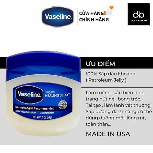 [Hcm]Sáp Dưỡng Ẩm Vaseline Pure Petrolium Jelly 368G