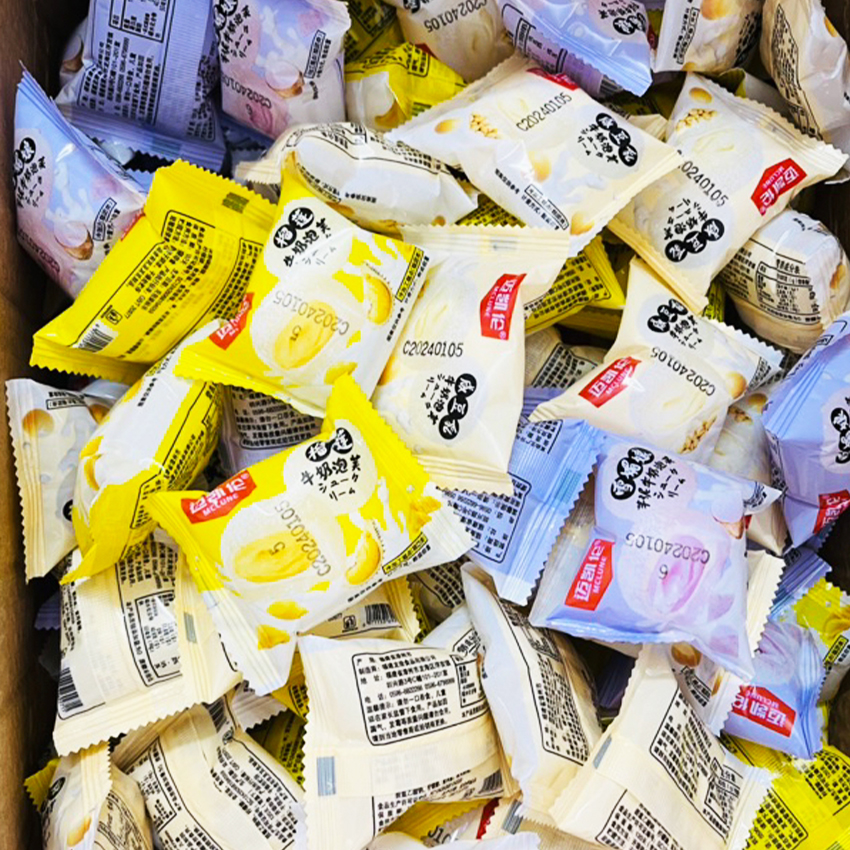 (Xả date 14/05)Thùng 1kg Bánh Mochi Sữa Nhân Kem Khoai Môn Đậu Nành Sầu Riêng Đào Xoài - BeeGin Food
