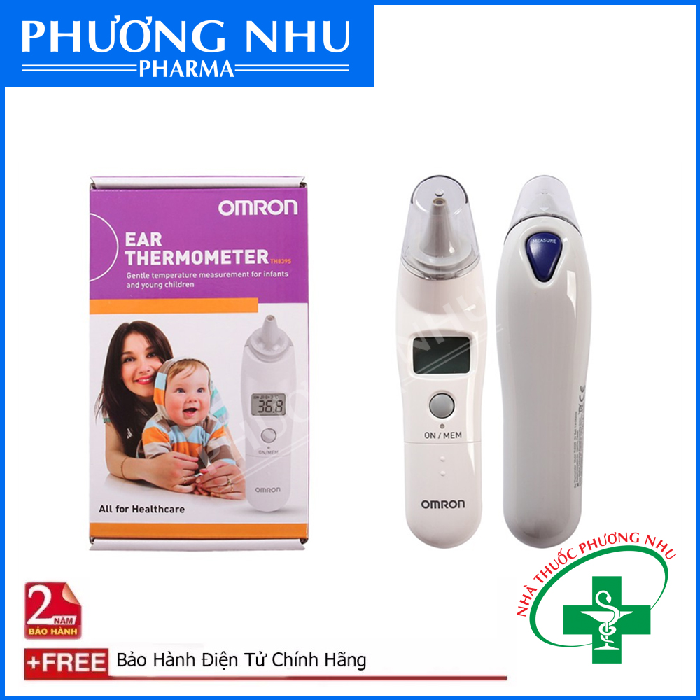 [Hcm]Nhiệt Kế Điện Tử Đo Tai Omron Th - 839S - Chính Hãng Bảo Hành 2 Năm