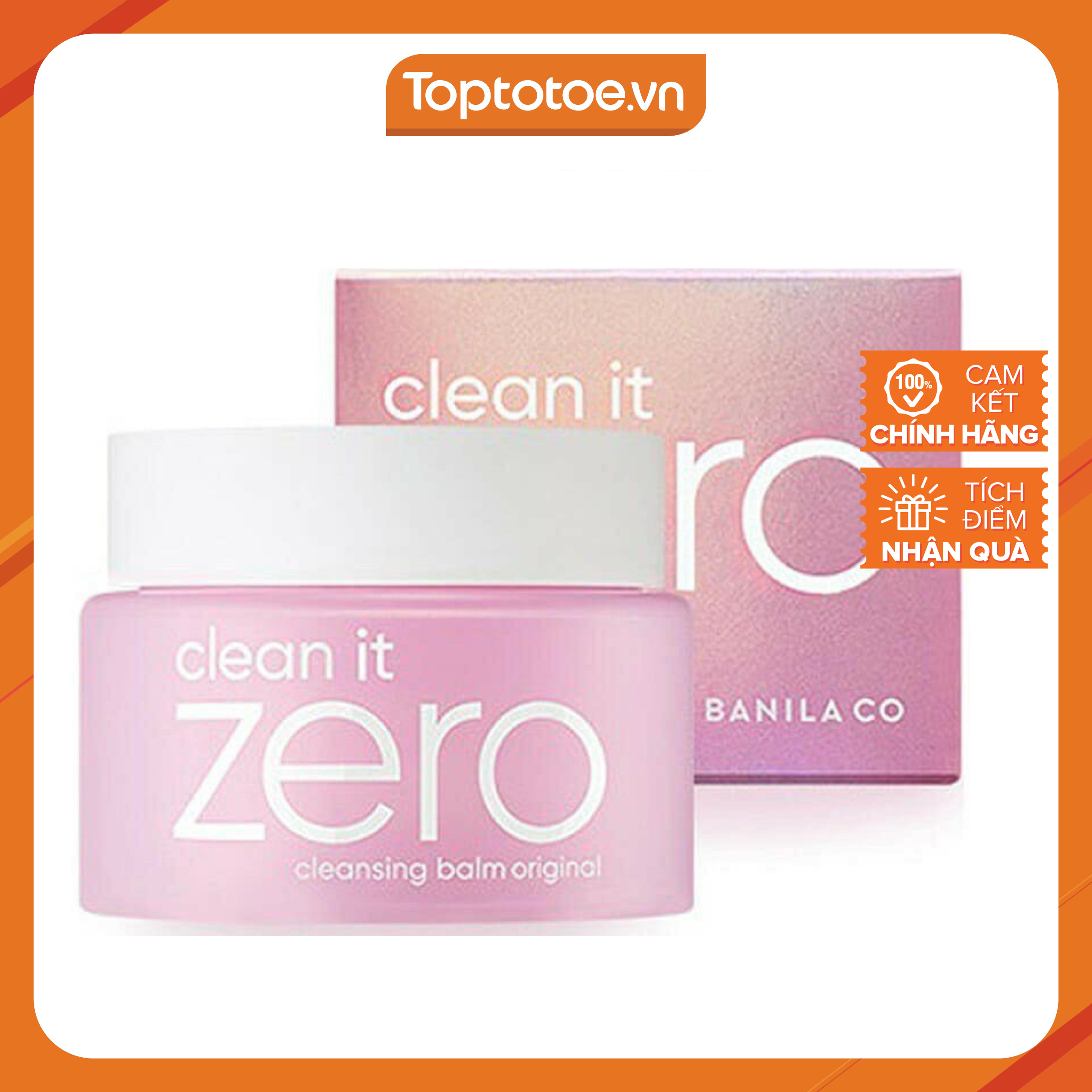 Sáp Tẩy Trang Banila Co. Clean It Zero Cleansing Balm Original (Đủ Màu)