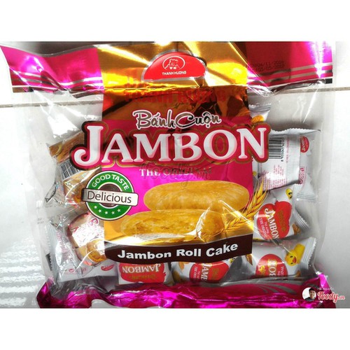 Bánh Cuộn Jambon Vị Thịt Nướng Thanh Hương 400gr