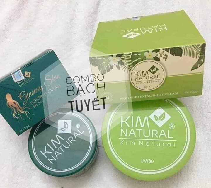 Kem Body Ủ Mix Kem Nhân Sâm Kim Natural