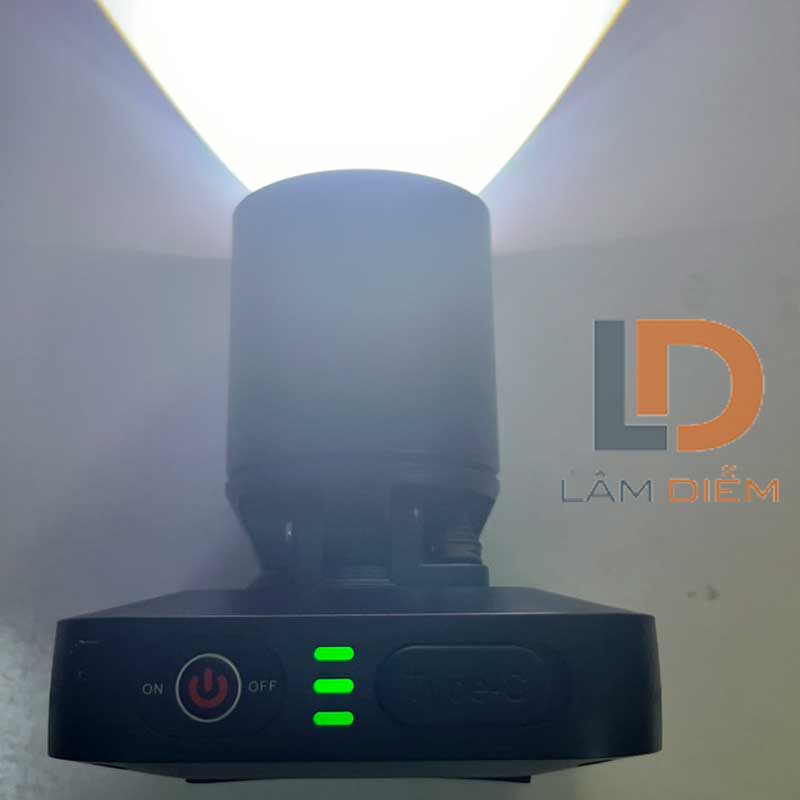 Đèn pin đội đầu pin sạc zoom ánh sáng led lazer siêu sáng 888