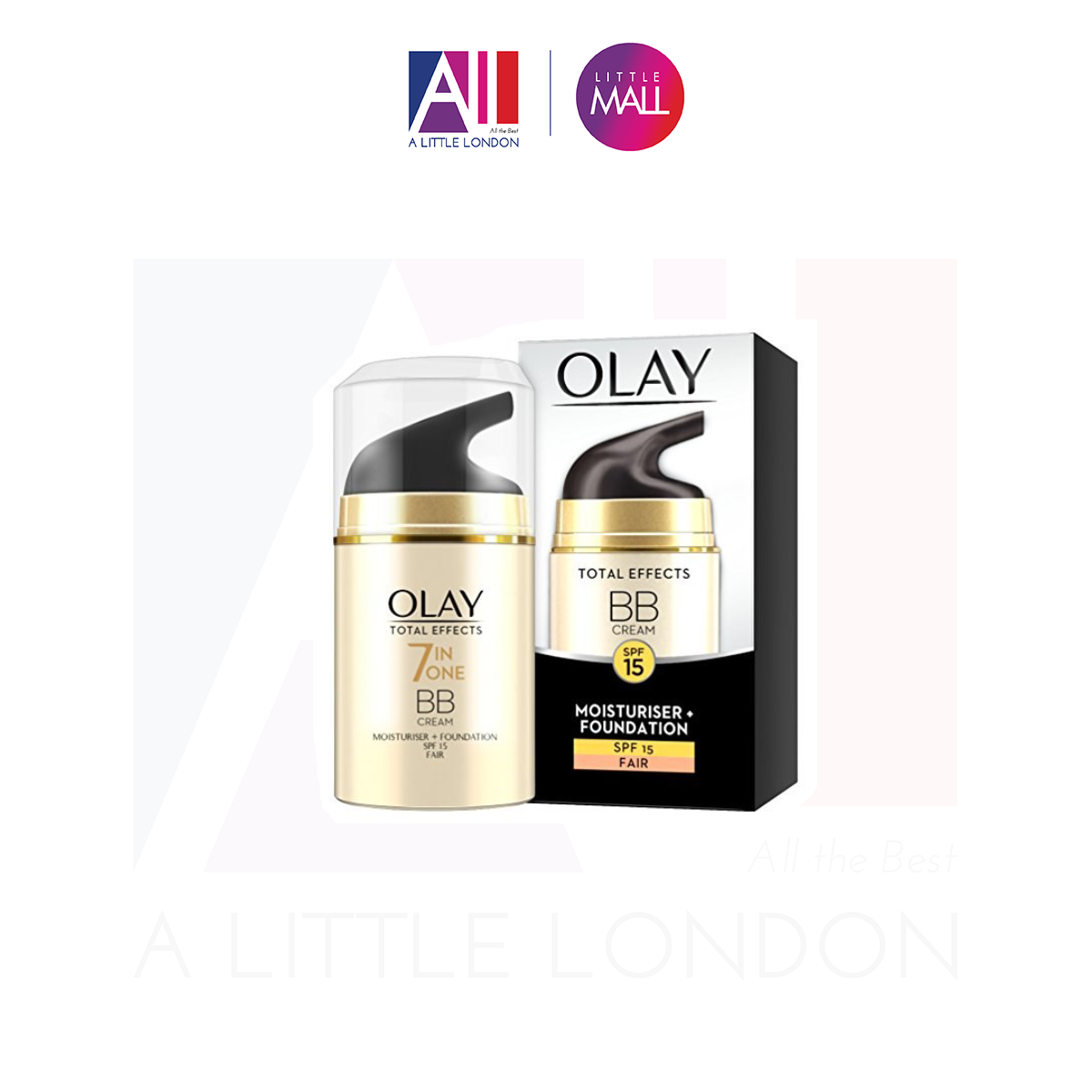 Kem Dưỡng Olay Total Effects Bb Moisturiser Foundation - Fair (Bill Anh)