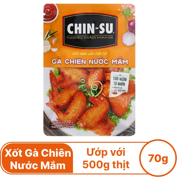 GIA VỊ - XỐT GÀ CHIÊN NƯỚC MẮM CHINSU GÓI 70GR - 60085