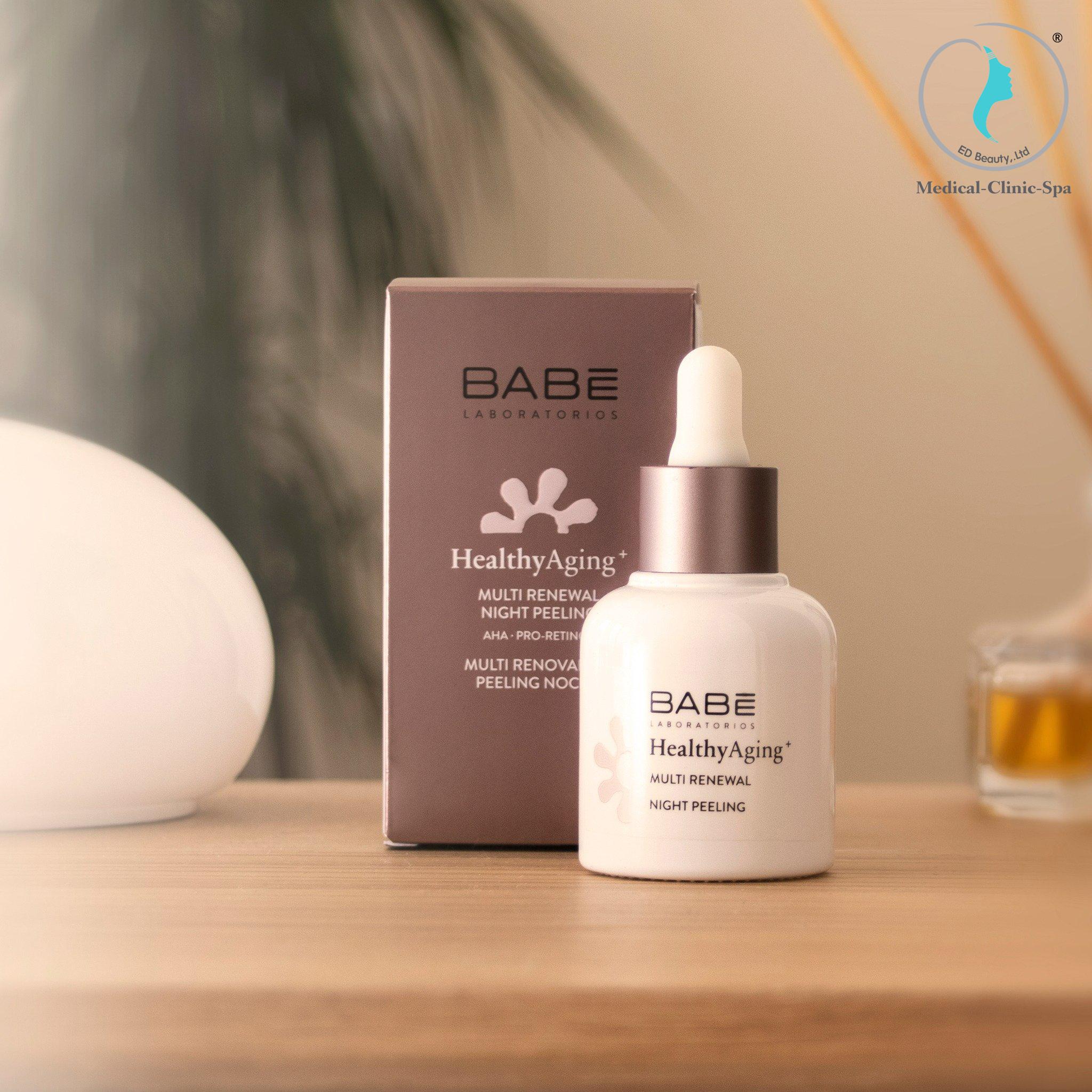 Serum Tái Tạo Da Ban Đêm Babe Healthy Aging Multi Renewal Night Peeling 30ml