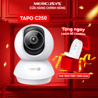 Camera Wi-Fi TP-Link Tapo C250 | 4K 8MP Quay Quét AI Trong Nhà