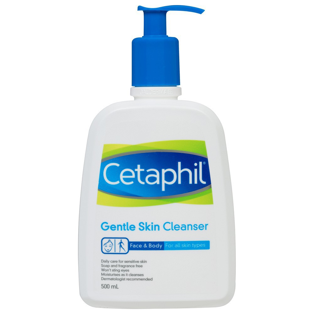 [Hcm]Sữa Rửa Mặt Cetaphil 500Ml Siêu Tiết Kiệm