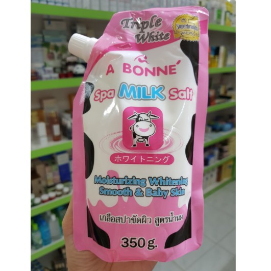 Muối Tắm Tẩy Tế Bào Chết Muối Abonne Body Thai Lan Tái Tạo Da Mới Cân Bằng Độ Ẩm Cho Da Mềm Mại Mịn Màng Có Tác Dụng Giải Độc Trên Da Làm Sạch Nấm Mốc Nứt Nẻ Gót Chân