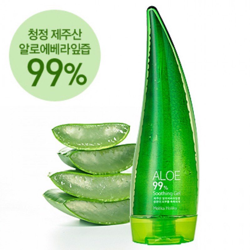 [Siêu Sale] Gel Lô Hội Cấp Ẩm Làm Mát Da Ủ Tóc Holika 250Ml