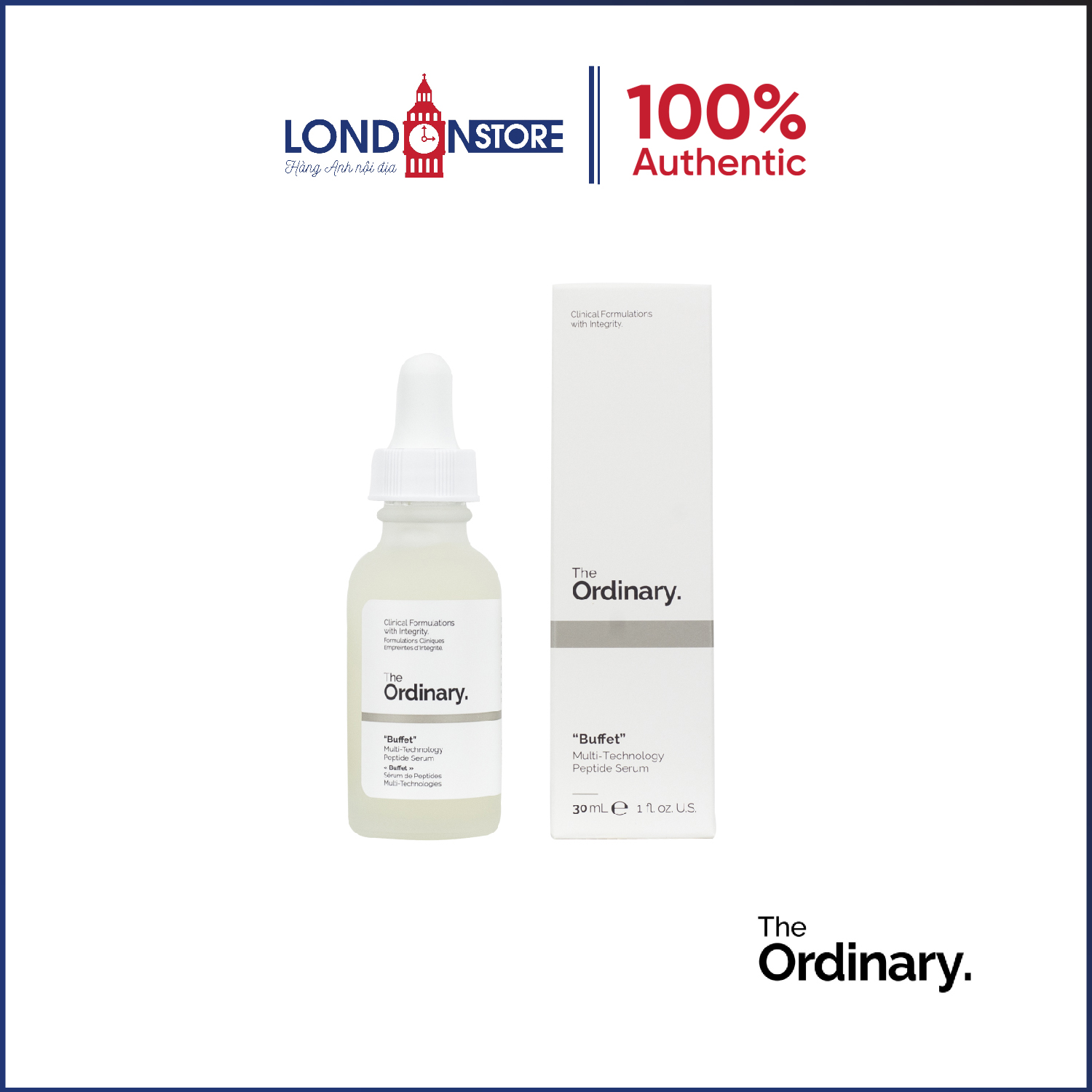 (Hàng Auth Có Bill ) Serum Chống Lão Hoá The Ordinary Buffet Serum