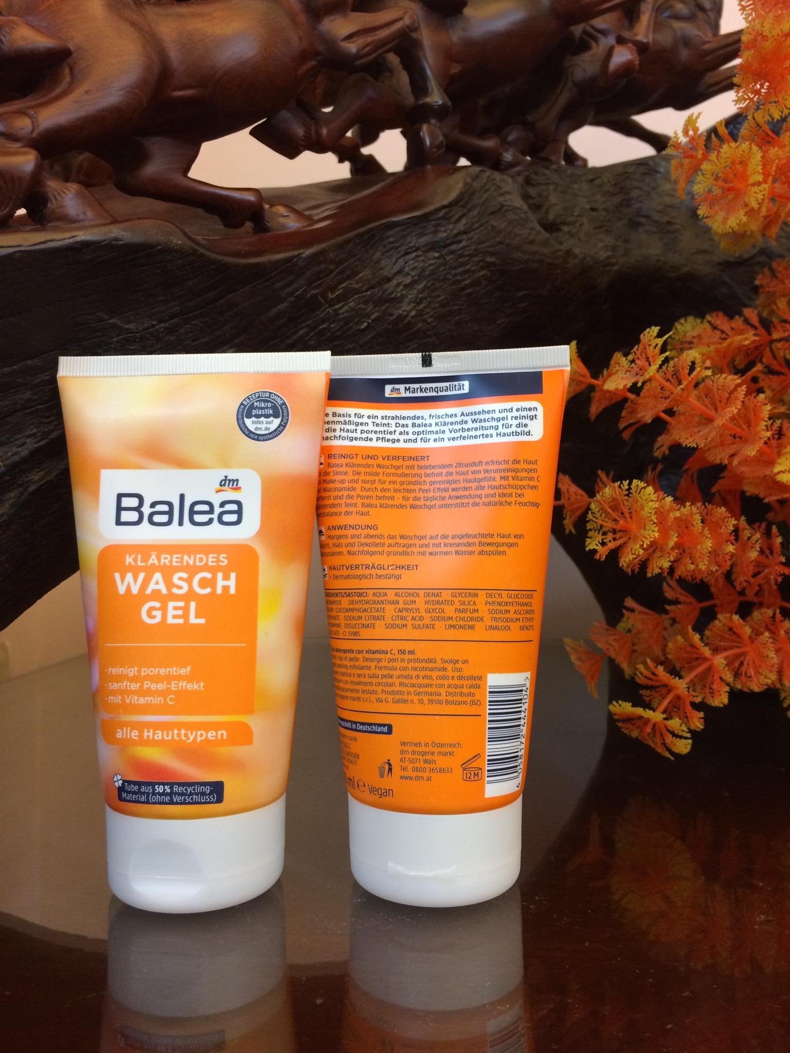 Gel Rửa Mặt Balea Vitamin C Làm Sáng Da 150Ml Hàng Đức