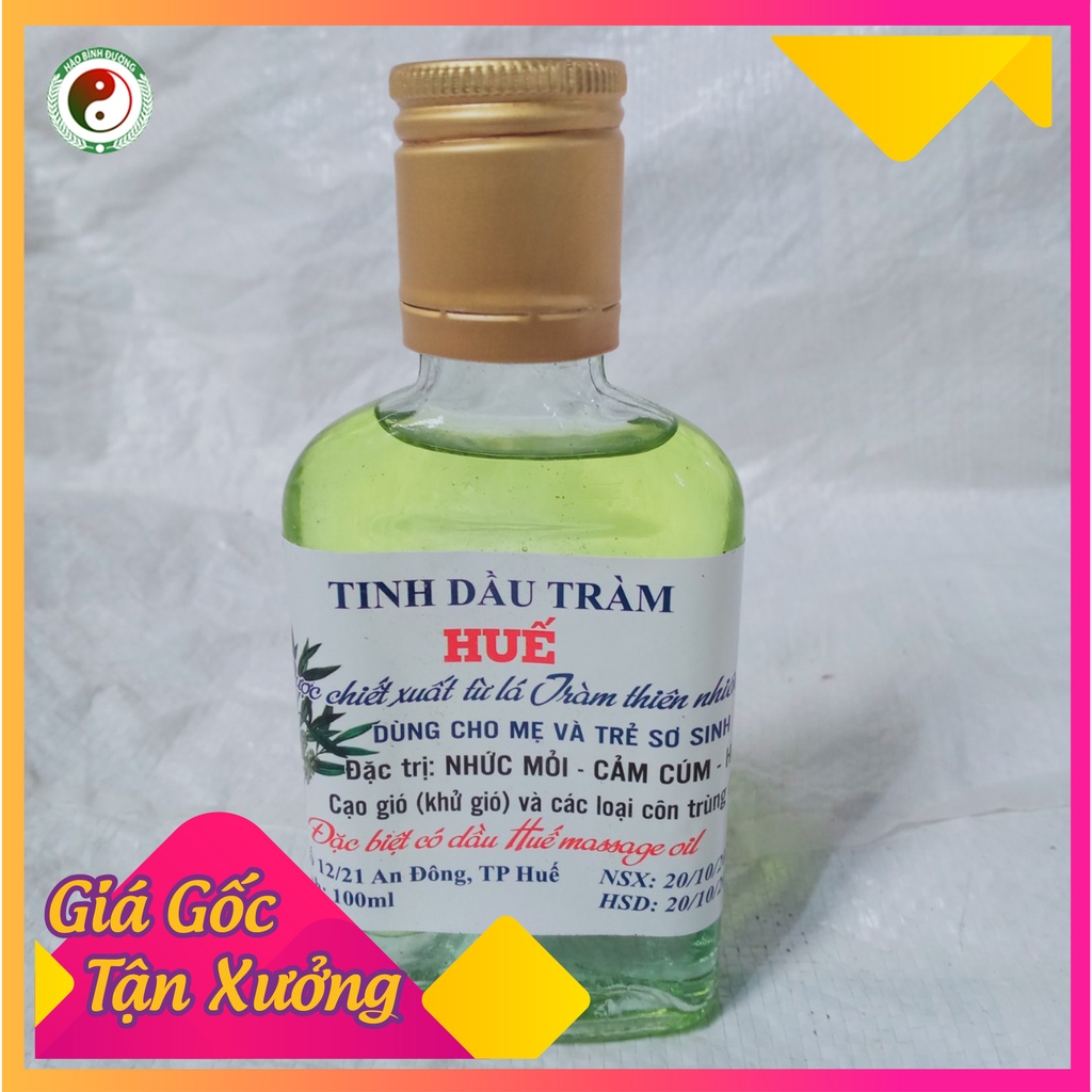 ✅[CHÍNH HÃNG] Tinh Dầu Tràm Huế Nguyên Chất 100ml
